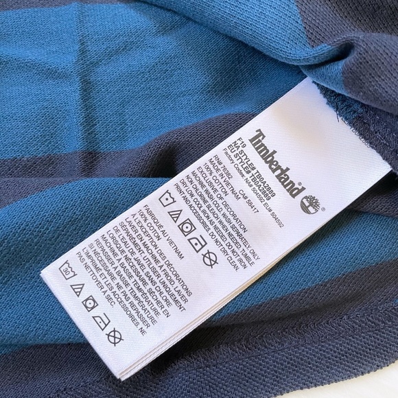 Timberland Men’s Striped Polo Shirt - Picture 4 of 5